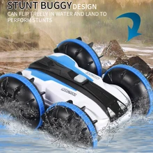 

2022 NEW 2.4G Amphibious RC Stunt Car Remote Control Car 360° Rotate RC Cars Amphibious RC Drift Car Waterproof RC Toys for Kids