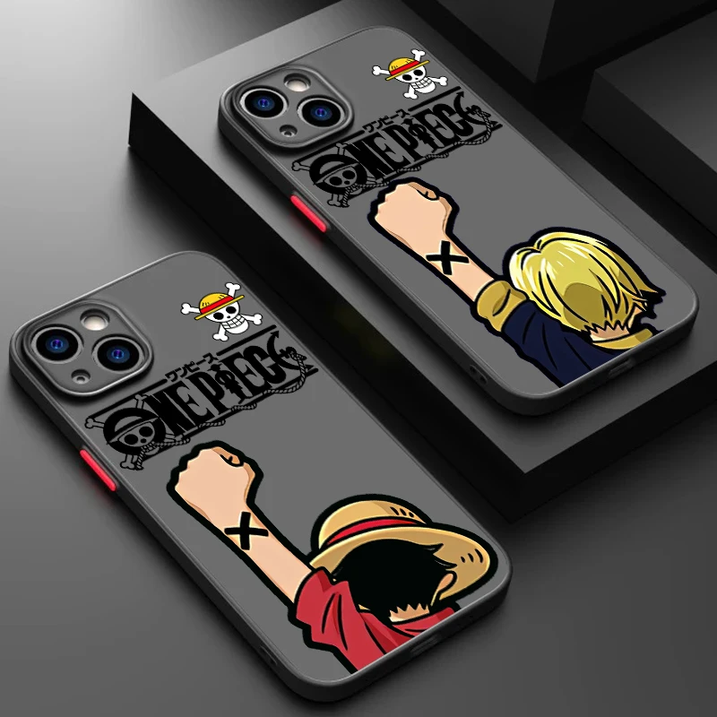 ONEPIECEスマホ 半透明のつや消しアップル電話ケース,ワンピース,roronoa,zoro