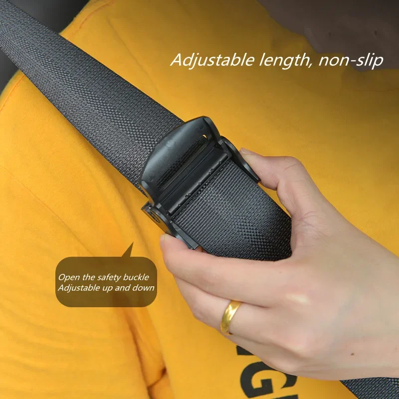 Seat Belt Clip Seat Belt Adjuster Seat Belt Stopper Car Seat Belt Accessory 2pcs Universal Car Seat Belts Clips Safety Adjustable Auto Stopper Buckle Plastic Clip