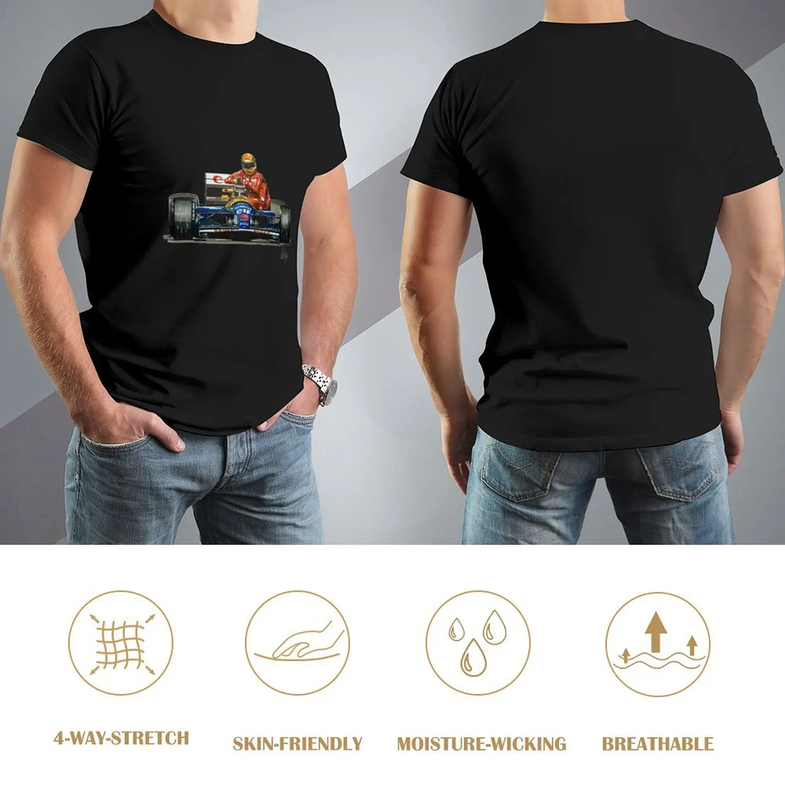 Legendary F1 Champions Graphic T-Shirt