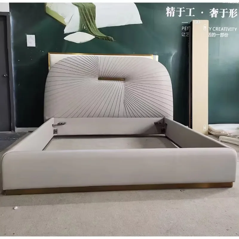 high quality bed room furniture hotel set modern luxury wooden metal queen size s frame