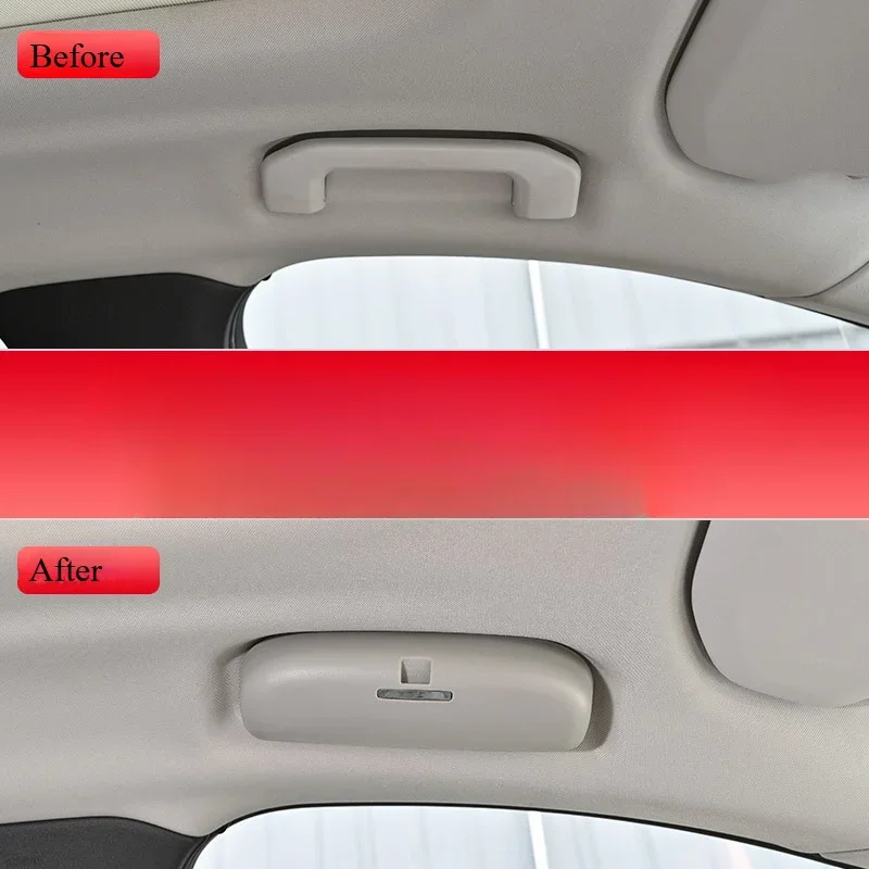 Auto Handle Modification Glasses Holder ABS Storage Box with Tool Accessories