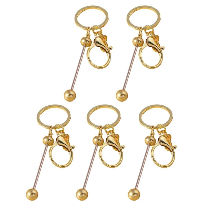 

Stylish Beaded Keychain Collection Simple Portable Cell Phone Accessories Charm