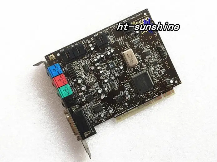 Desmonte Original para Blaster de Som Criativo Live Ct4670 4.1 Placa de Som Funcionando Bem - Imagem 2