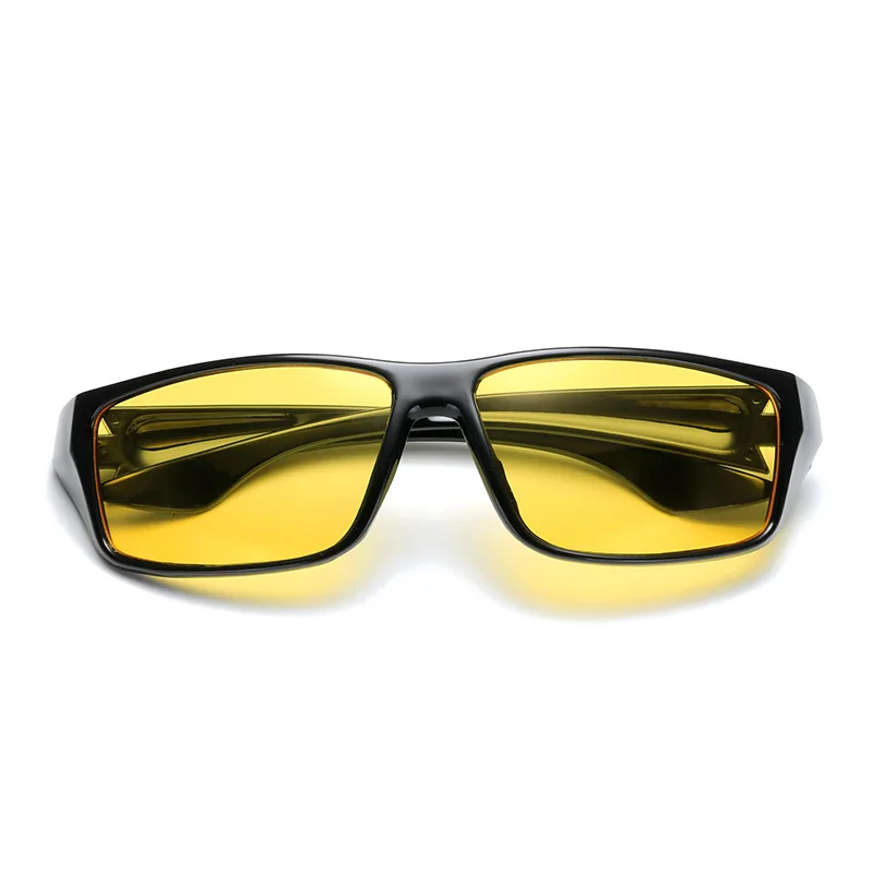Night Vision Glasses Anti-Glare Fashion Sunglasses Yellow Polarized Lens Driving Goggles For Car Drivers Car Accessries