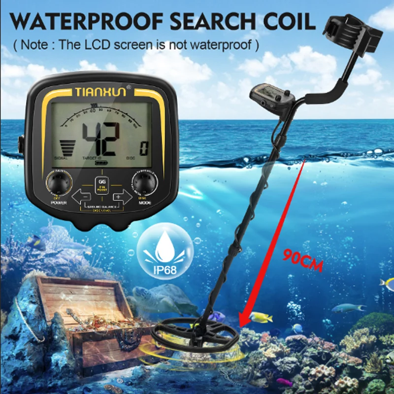2023 New Professtional Underground Metal Detector Tianxun TX 850 Powerful Gold Detectors Treasure Hunter Seeker Pointer detector