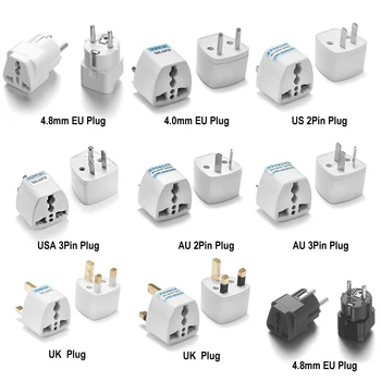 Universal US to EU Travel Adapter 1