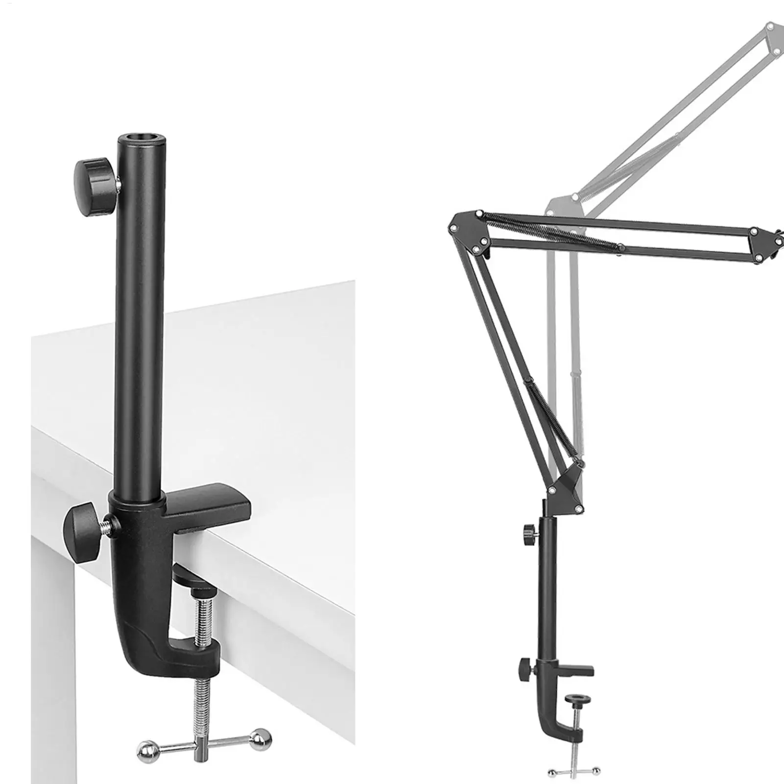 Microphone Stand Extension Arm Microphone Stand Adapter Mount Holder Accessories For Podcast Music Recording Interview