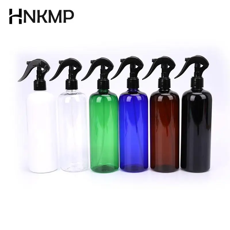 500ml 스프레이 병 서브 보틀링 플라스틱 여러 가지 색상 리필용 병, 빈 용기, 플립탑 디스펜스 메이크업 도구, 1 개
