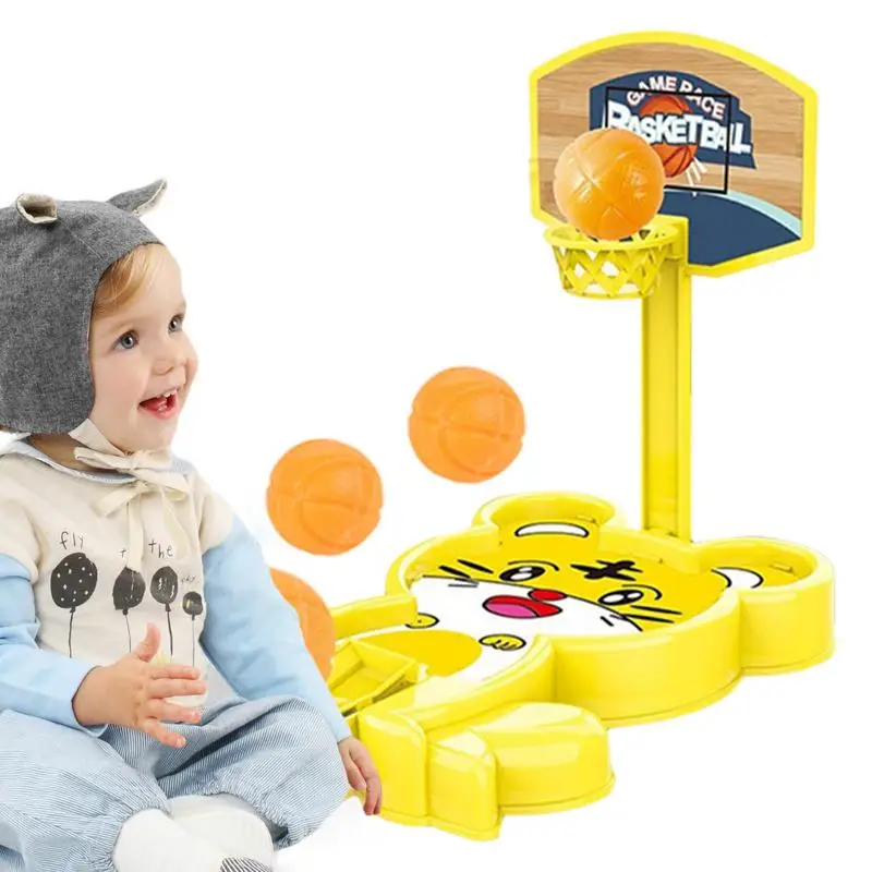 

Tabletop Basketball Game Catapult Basketball Into Hoop Finger Toys For Kids Desktop Hoop Improve Fine Motor Skills Interactive