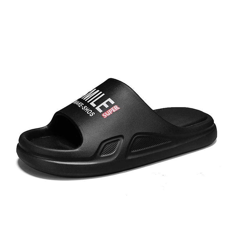 New Summer Men Slippers Cool Fashion Non-slip EVA Soft Soles Beach Sandles For Men Slieds Large Size Slides For Men Flip Flops