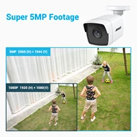 ANNKE 4PCS Ultra HD 5MP CCTV TVI Camera Outdoor Waterproof Bullet Security Surveillance System EXIR Night Vision Email Alert Kit 2