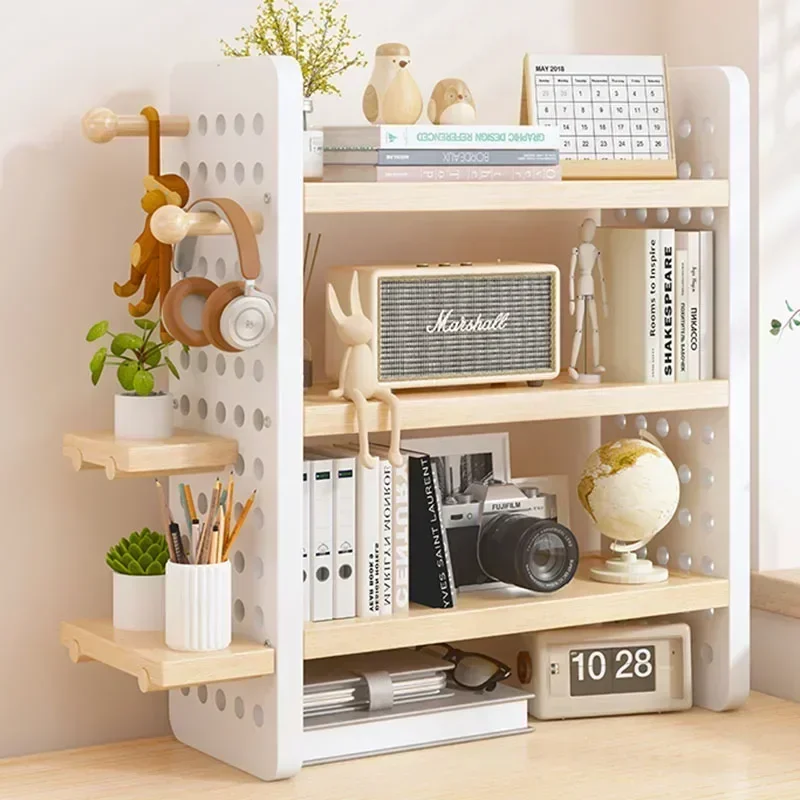 Organizer Storage Magazine Holder Aesthetic Hole Board Newspaper Holder Display Stand Estante Oficina Furniture Desk