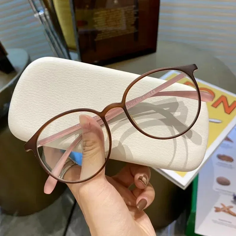 Óculos de leitura redondo para hipermetropia com filtro de luz azul – Proteção ocular