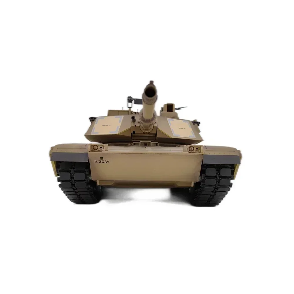New  Remote-controlled Tank Henglong Us M1a2 Abrams Infrared Battle Tank Model With Steel Wave Box Rc As A Gift To Friends 3