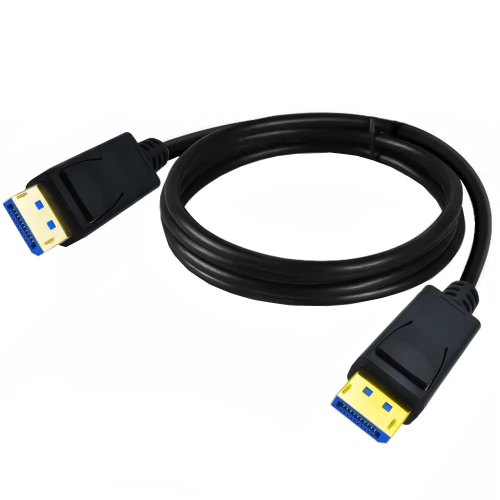 Кабель порта дисплея 1 4 в 8K @ 60 Гц 4K 144 Поддержка HBR3 32 Гбит/с HDCP2.2 порт для ТВ