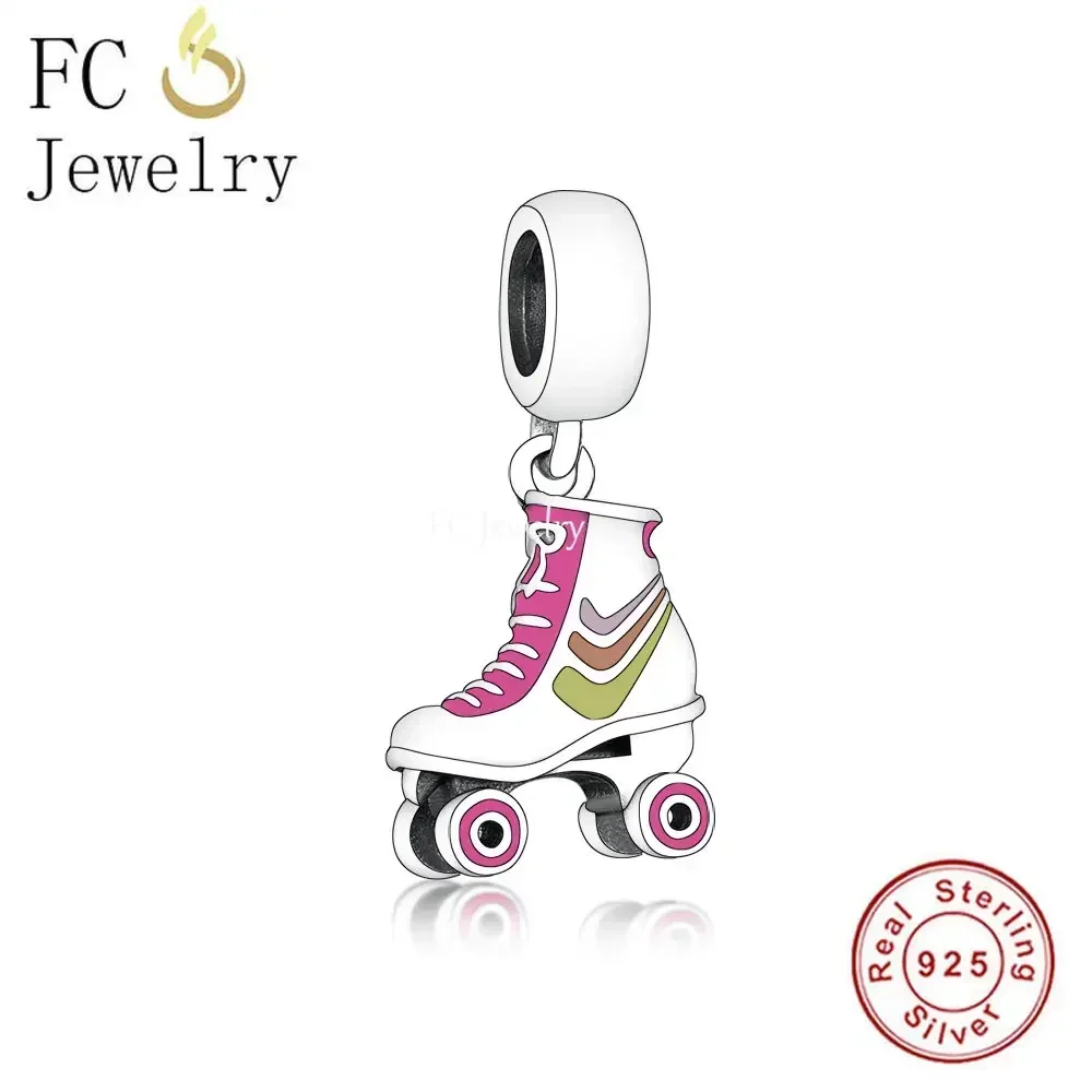 Fit Original Pan Charms Bracelet 925 Silver Profession Hobby Sport Cook Rock Muisc Makeup Game Fitness For Making Berloque 4
