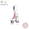 Fit Original Pan Charms Bracelet 925 Silver Profession Hobby Sport Cook Rock Muisc Makeup Game Fitness For Making Berloque 4