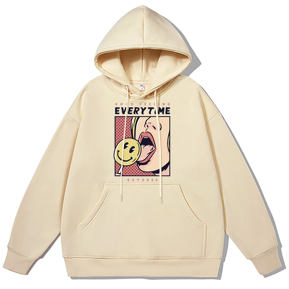 

Осенне-зимние толстовки для мужчин, пуловер с принтом леденцов и красоты, худи, Женская толстовка, уличная одежда унисекс, повседневная одежда y2k