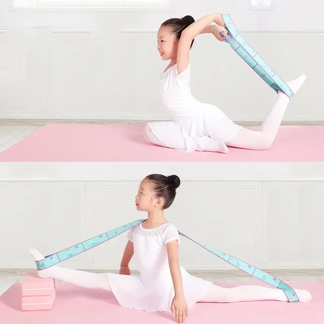 8 Dance Training Segmented Band Stretching Belt for Ballet Dance Gymnastics Pilates Yoga Exercise Elastic Resistance Band 3