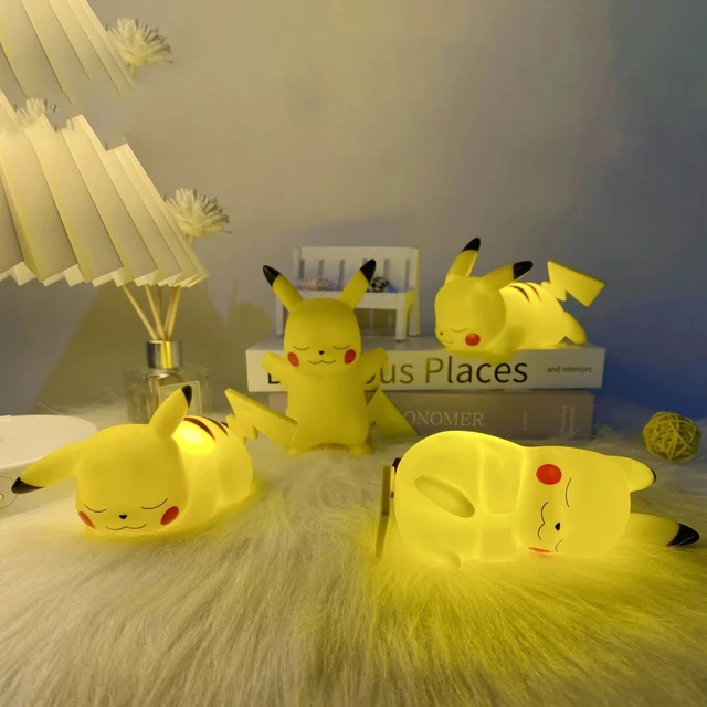 Veilleuse Pokémon Pikachu pour Enfants, Anime Mignon, Lumière Douce,  Chambre à Coucher, Lumière LED de oral et, Décoration de Chambre, Jouet  Cadeau, 10-12cm - AliExpress