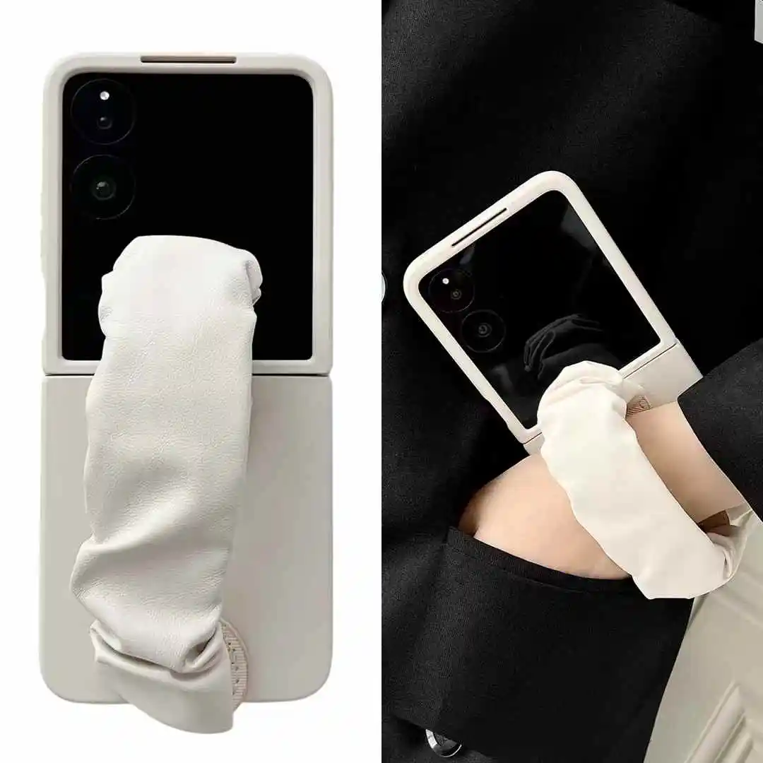 Unique Fashion Silicone Lanyard Strap Wrist Leather Phone Case Cover