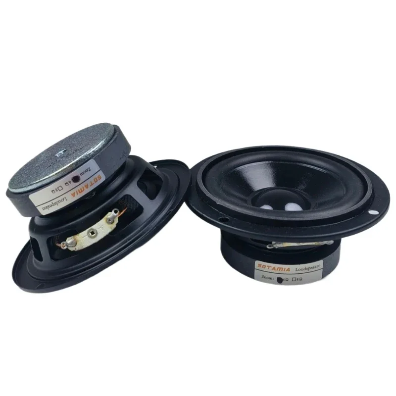SOTAMIA 2Pcs 3 Inch Midrange Bass Speakers 4 Ohm 15W Outdoor Waterproof Bluetooth Speaker Audio Hifi Music DIY Music Loudspeaker