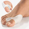 Get Relief from Bunions with 2pcs Soft Big Toe Corrector - Perfect for Night and Home Use, Long-term Comfort 1