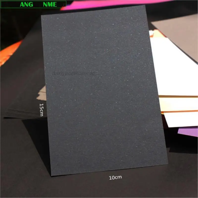 100pcs/lot ping A6 10cm X 15cm 22colors Pearl Paper 250gsm DIY Wedding Party Invitation Message Card Postcard