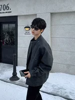 FA665 2024 Autumn and Winter New Men's Jacket, Warm and Versatile Fashionable Retro Handsome Coat 2