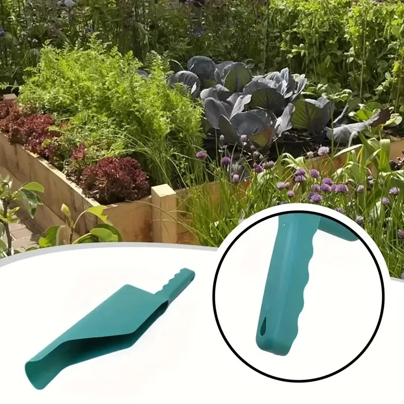 1pc, Large Capacity Plastic Eaves Shovel, 16.93 Inches, Garden Leaf Cleaning Tool, Roof Gutter Shovel For Gardening Supplies