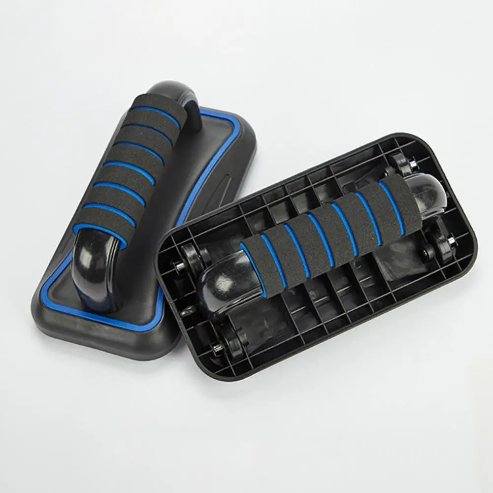 1 Pair Push-Up Bar Strong Load-bearing Ergonomic Chest Exercise Foam Abdominal Exercise Chest Muscle Trainer Home Workout