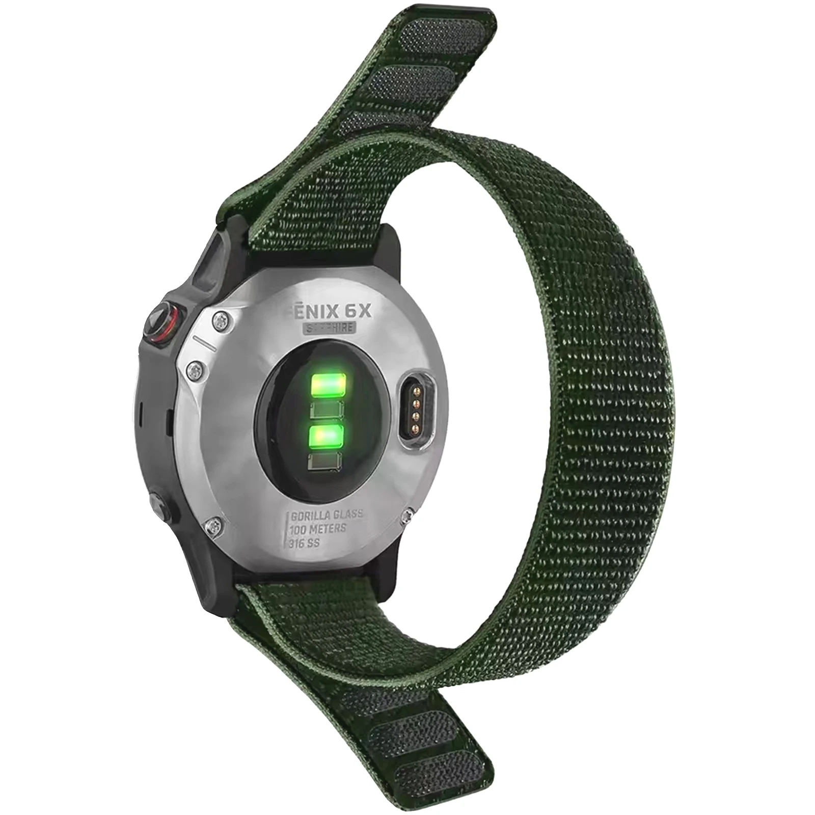 QuickFit Nylon Loop Sports Watchband, 22mm/26mm