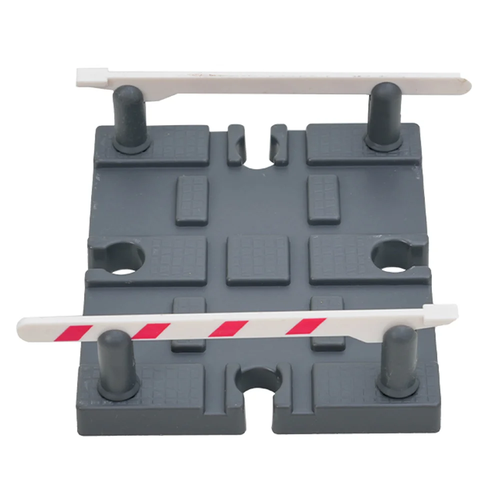 Wooden Track Accessories Railing Barrier Plaything for Games Train Trainsp DIY Car Barricade Decorate
