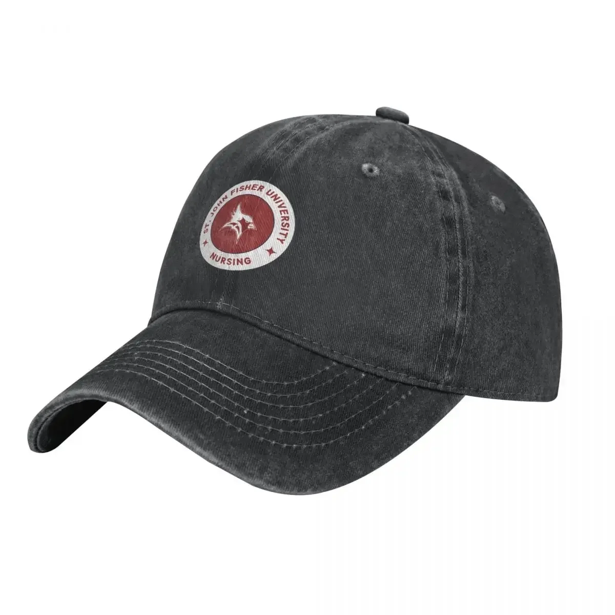 

St. John Fisher University Logo - Nursing Cowboy Hat Thermal Visor Hat Man For The Sun Luxury Cap Hat Beach Caps Women Men's