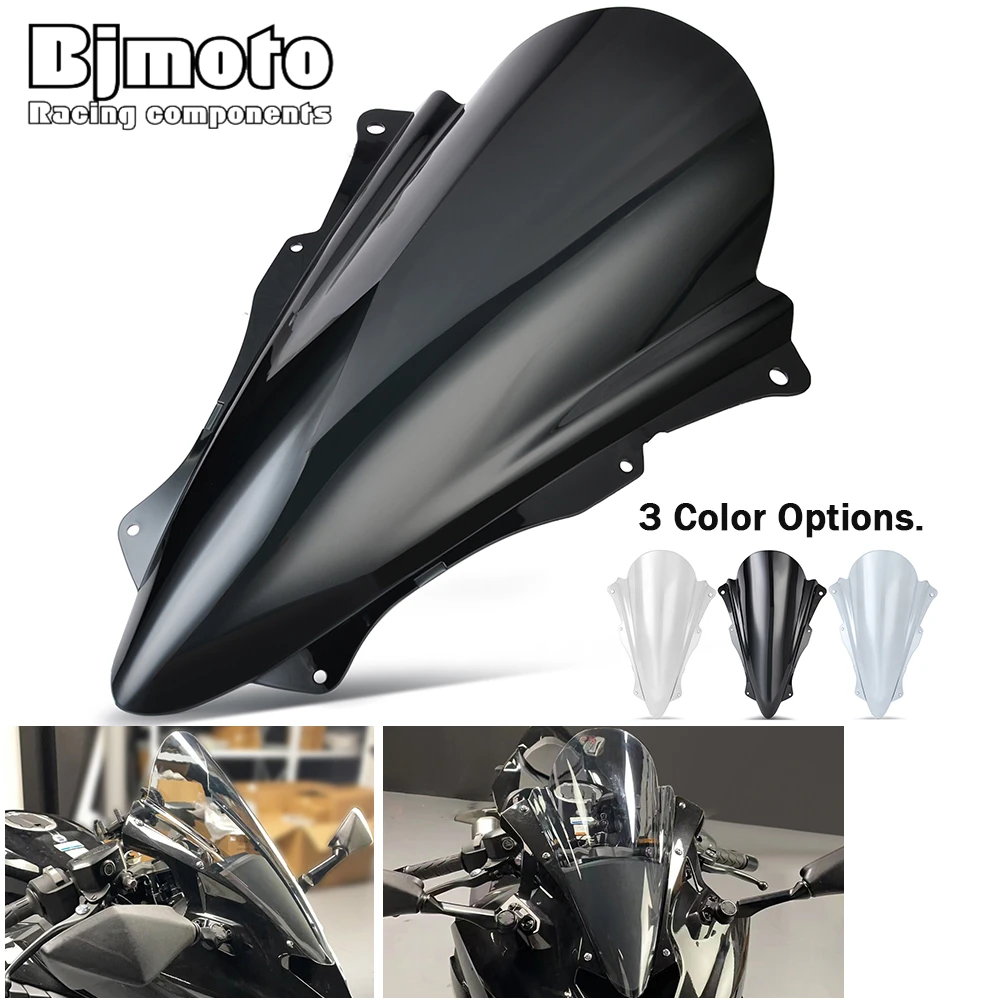 

ZX-25R ZX-4R ZX-4RR Motorcycle Windscreen Windshield Wind Deflectors For Kawasaki Ninja ZX25R ZX4R ZX4RR 2020 2021 2022 2023