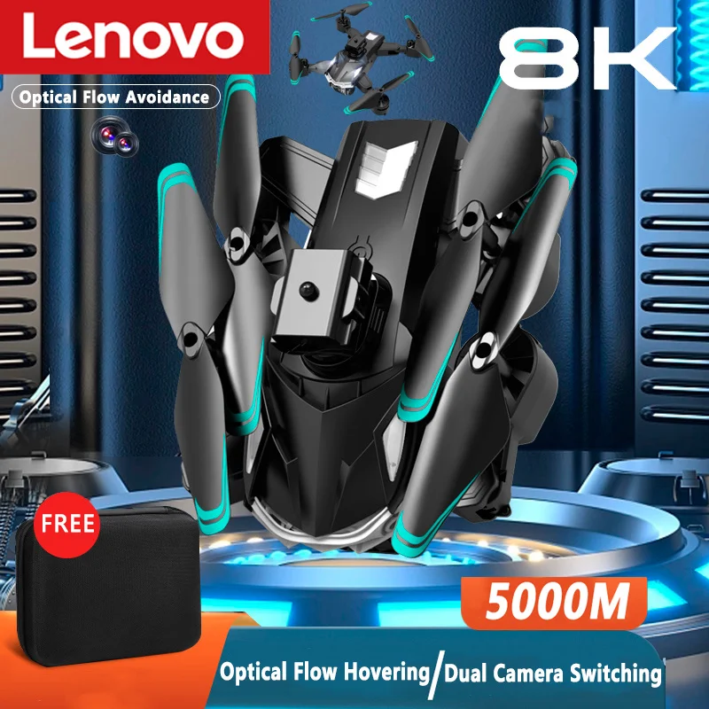 Lenovo 109L Drone 4K/8K Riprese Video Professionali Drone Fotografia Aerea Aereo 360 ° Evitamento Ostacoli Lunga Durata Della Batteria