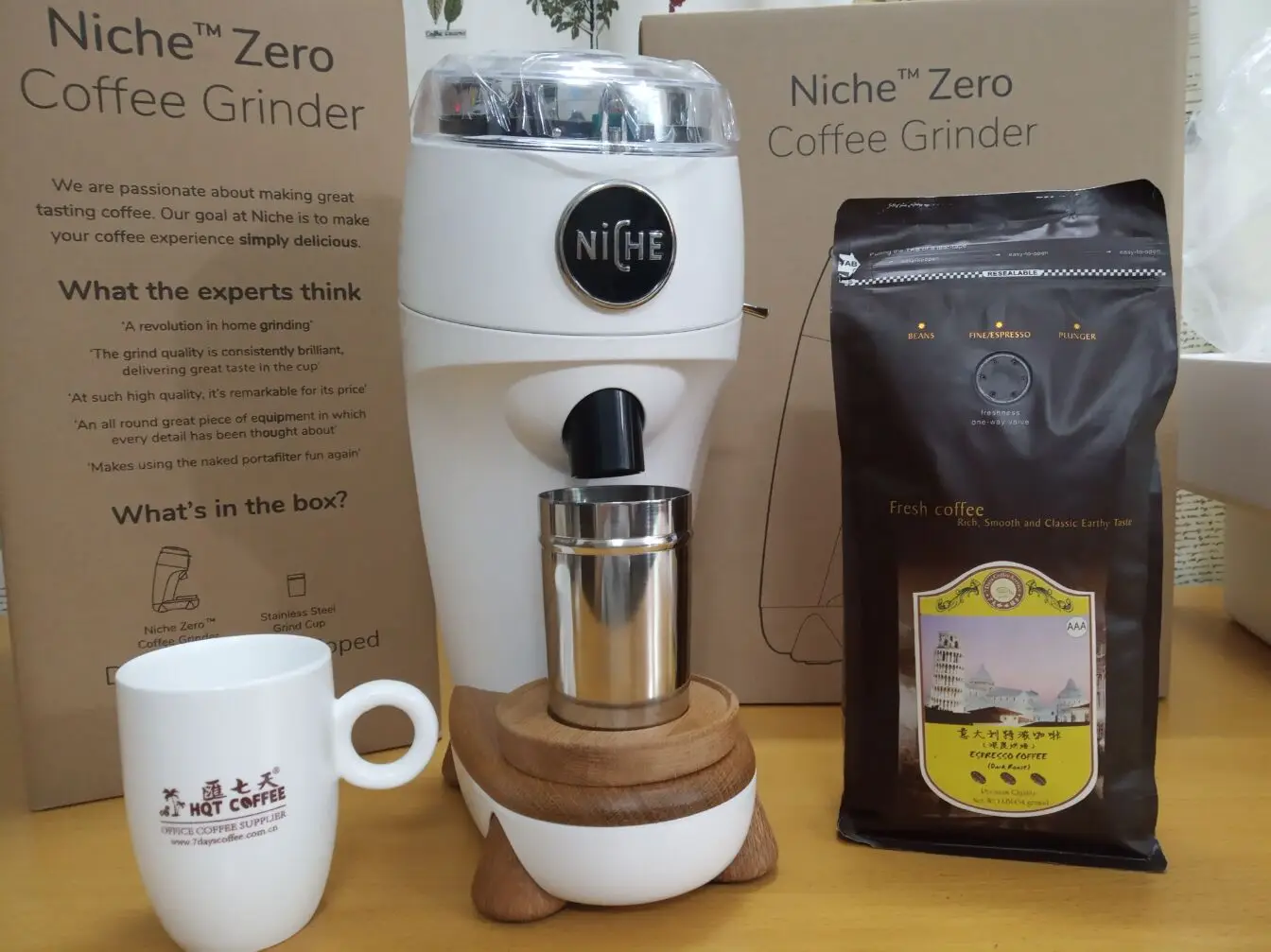 Welhome-Moulin à café électrique WPM, zéro grains, machine à cafétéria,  Niche - AliExpress