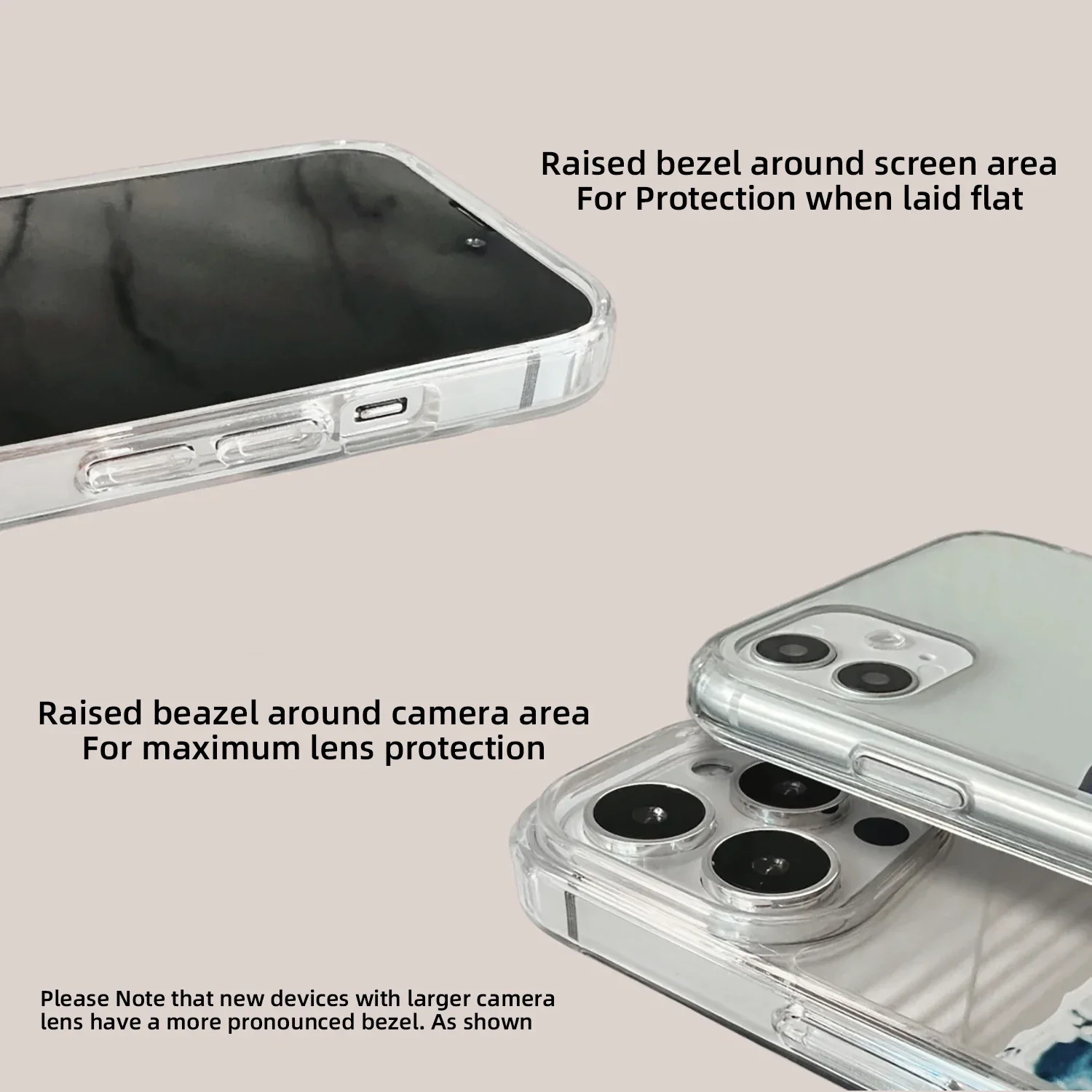 Personalized Transparent Soft Phone Case with Customizable Design and DIY Photo