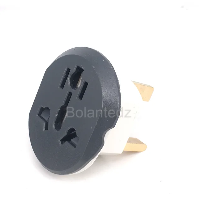 Convertitore Spina 2 Pin A 3 Pin Adattatore Da Spina UK 2 Pin A - Foto 4