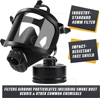 Full Face Chemical Respirator with Filter