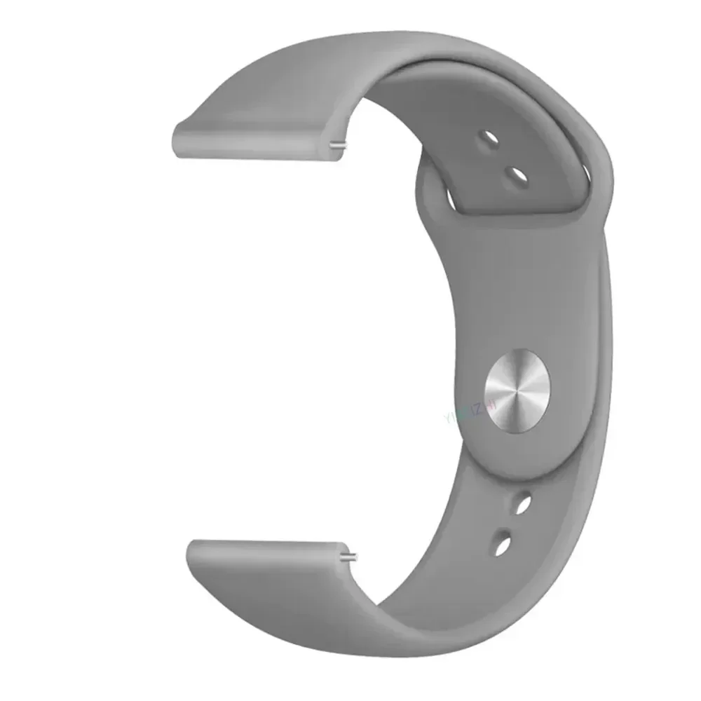 Universal Silicone Watch Strap - 18mm/20mm/22mm Adjustable Band