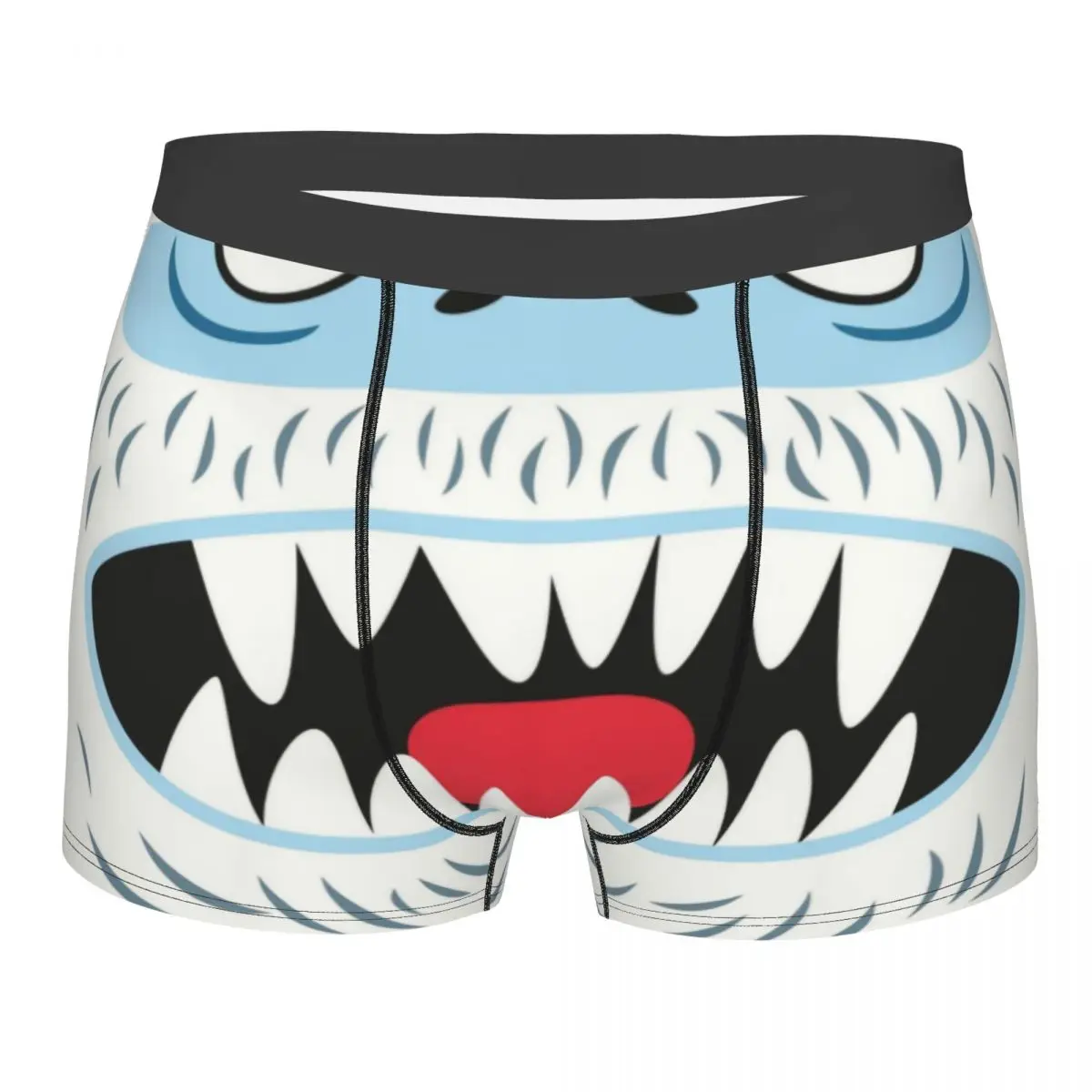 

Abominable Snowmonster Boxer Shorts Men 3D Print Male Stretch Christmas Snowman Underwear Panties Briefs