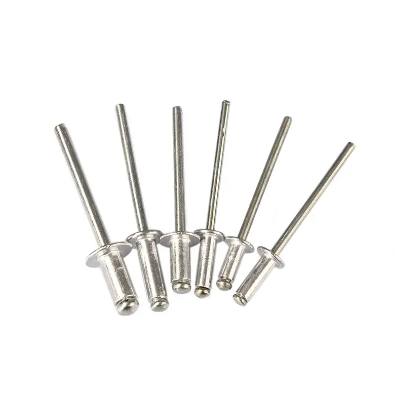 120Pcs Rivets / Heavy Duty Riveter Set Pop Rivet Gun Assortment Kit Hand Tools Rivet Nut Tool 6