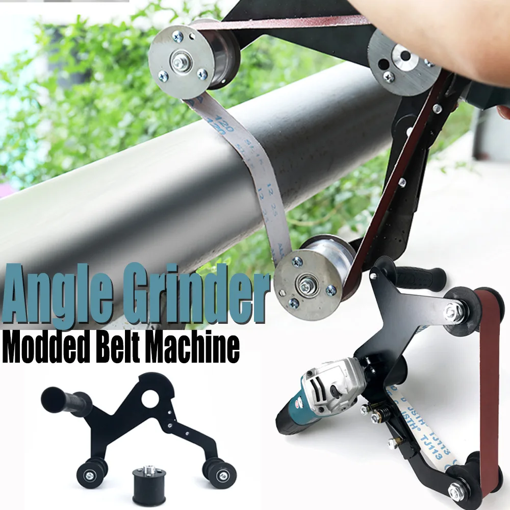 Sander Multifunction Angle Grinder To Belt Sander Adapter Refit Tool Connector Sanding Grinding Polishing Machine Accessories angle grinder hanger multifunction storage bracket stable wall mount for polishing machines buffer machines car shop devices