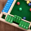 Four-Sided Flip Card Games Intellectual Educational Game Box Dice Toys Parent-Child Games Shut Wooden Number Game Board Games 3