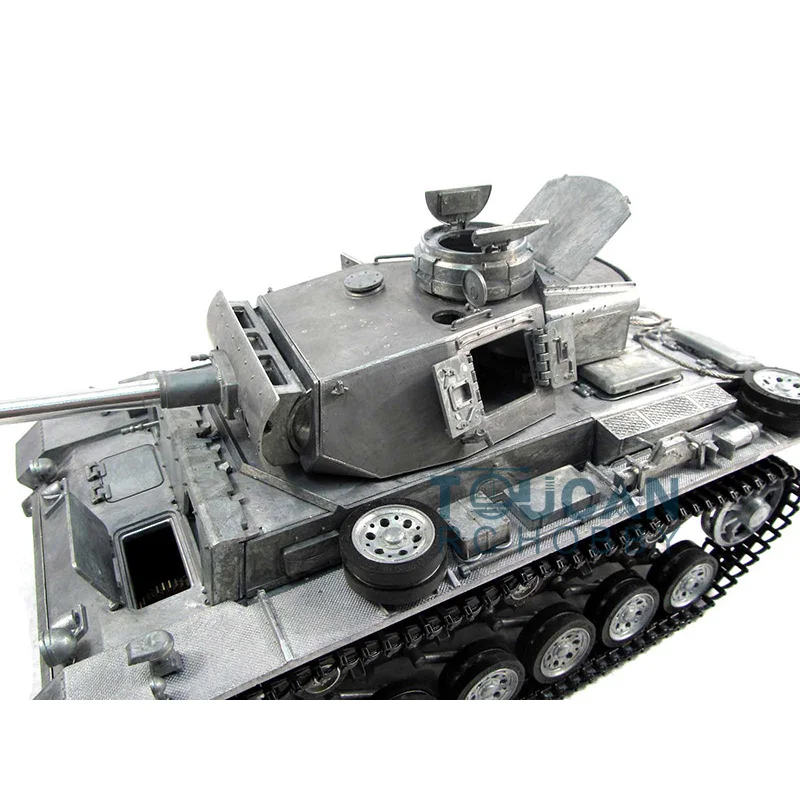 In Stock Mato Metal 1/16 Scale German Panzer III BB Shooting RTR RC Tank 1223  Gift Toys 5