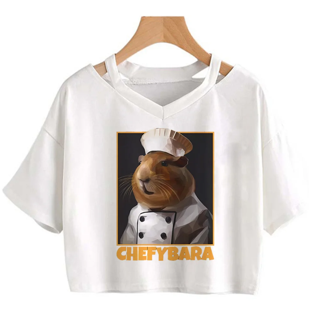 

Capybara Tee women designer tshirt girl 2000s comic streetwear clothes