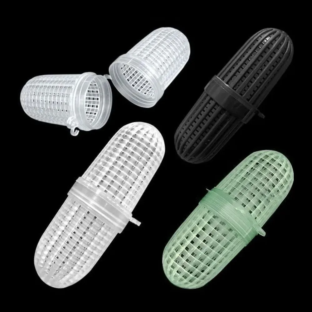 10pcs/set Carp Fishing Bait Cage Trap Basket Feeder Holder Fishing Lures Cage