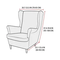 Housse de fauteuil élastique en Spandex UNIQ – Image 5